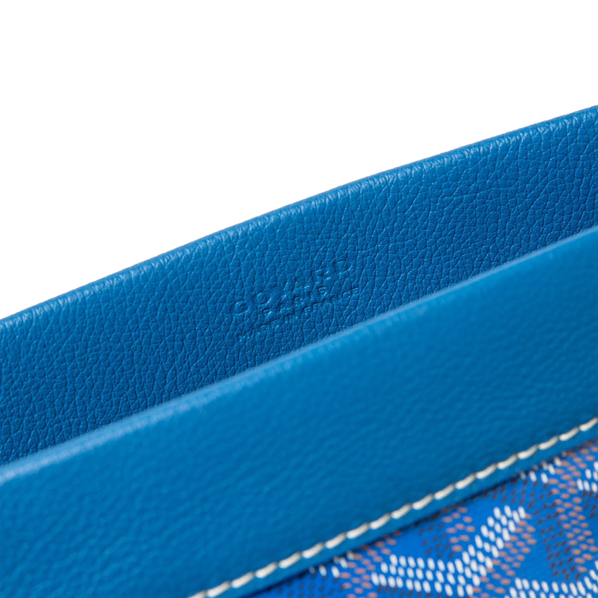 Detailed View of Goyard Conti Sky Blue Pouch CONTIPPMLTY10CL10P